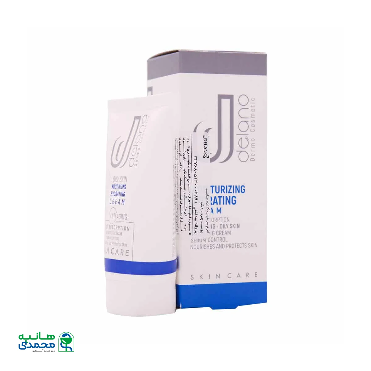 کرم شب مغذی و ضد چروک دلانو