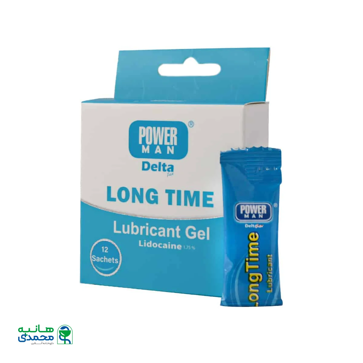ساشه ژل تاخیری Long Time پاورمن دلتازکس دلتا دارو