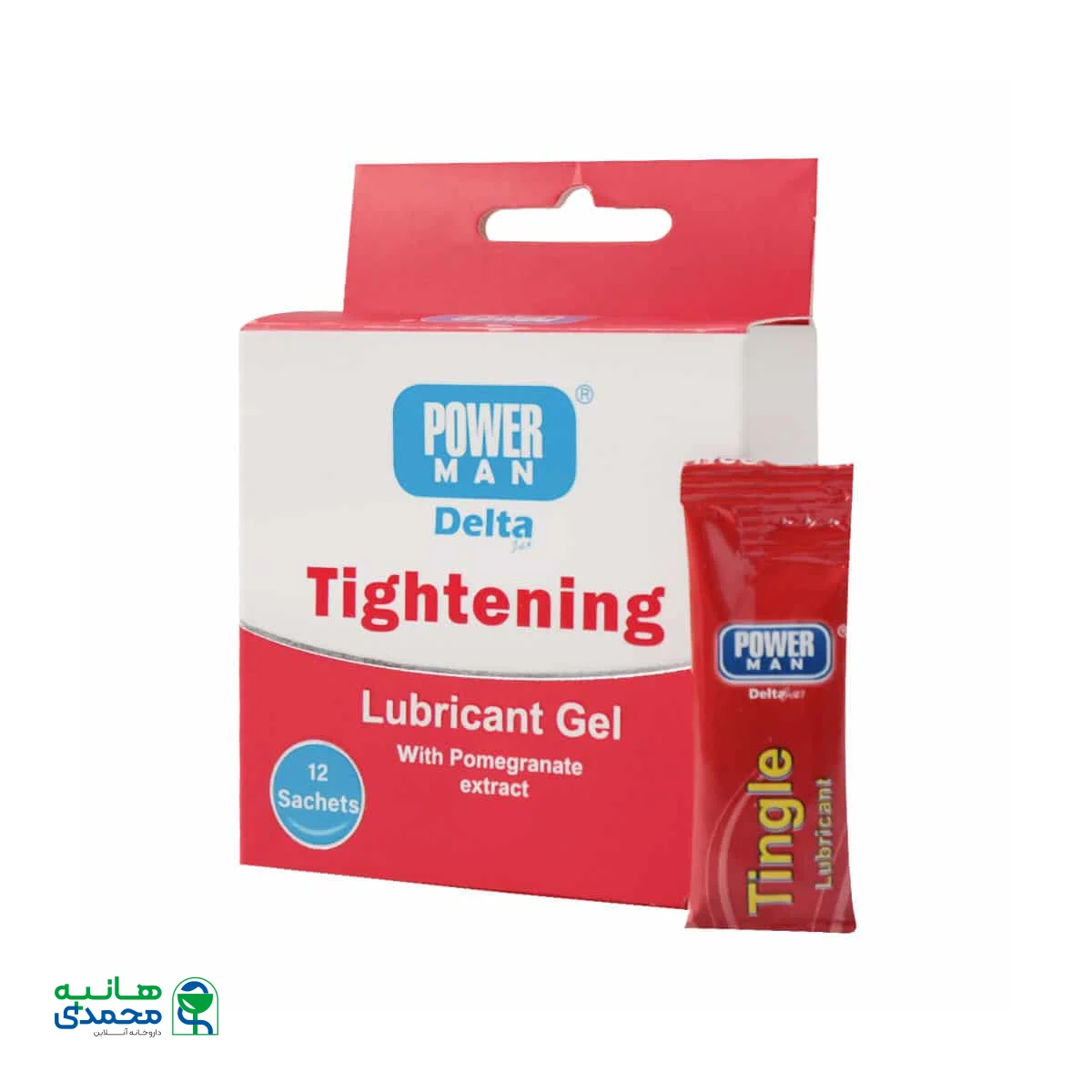 ساشه ژل جمع کننده Tightening پاورمن دلتازکس دلتا دارو