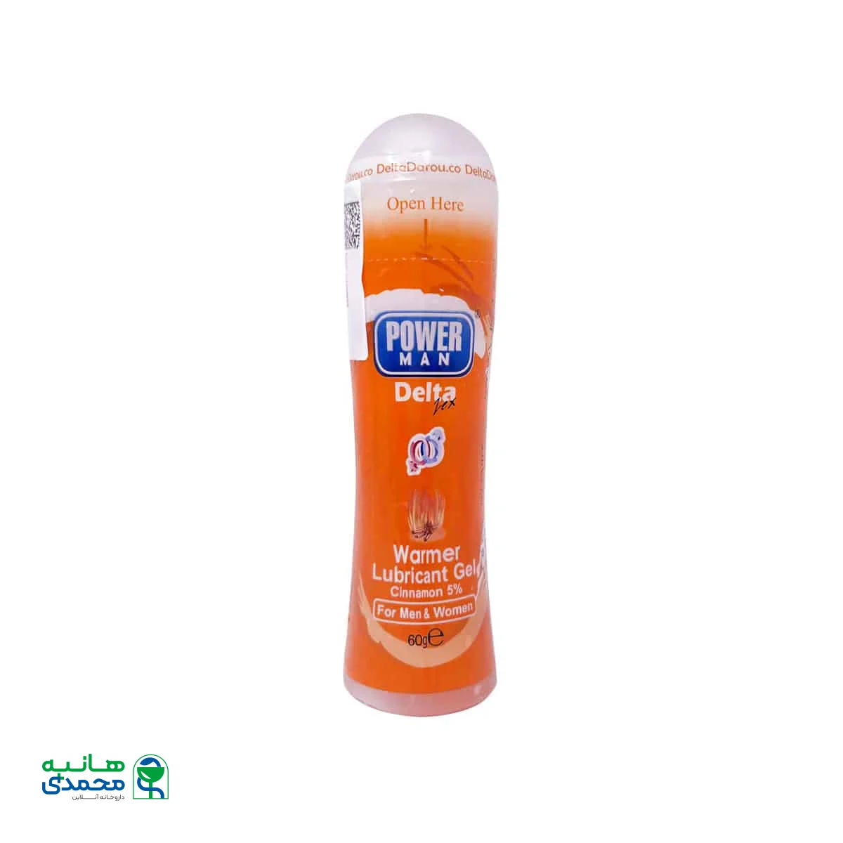 ژل گرم کننده Warmer پاور من دلتازکس دلتا دارو