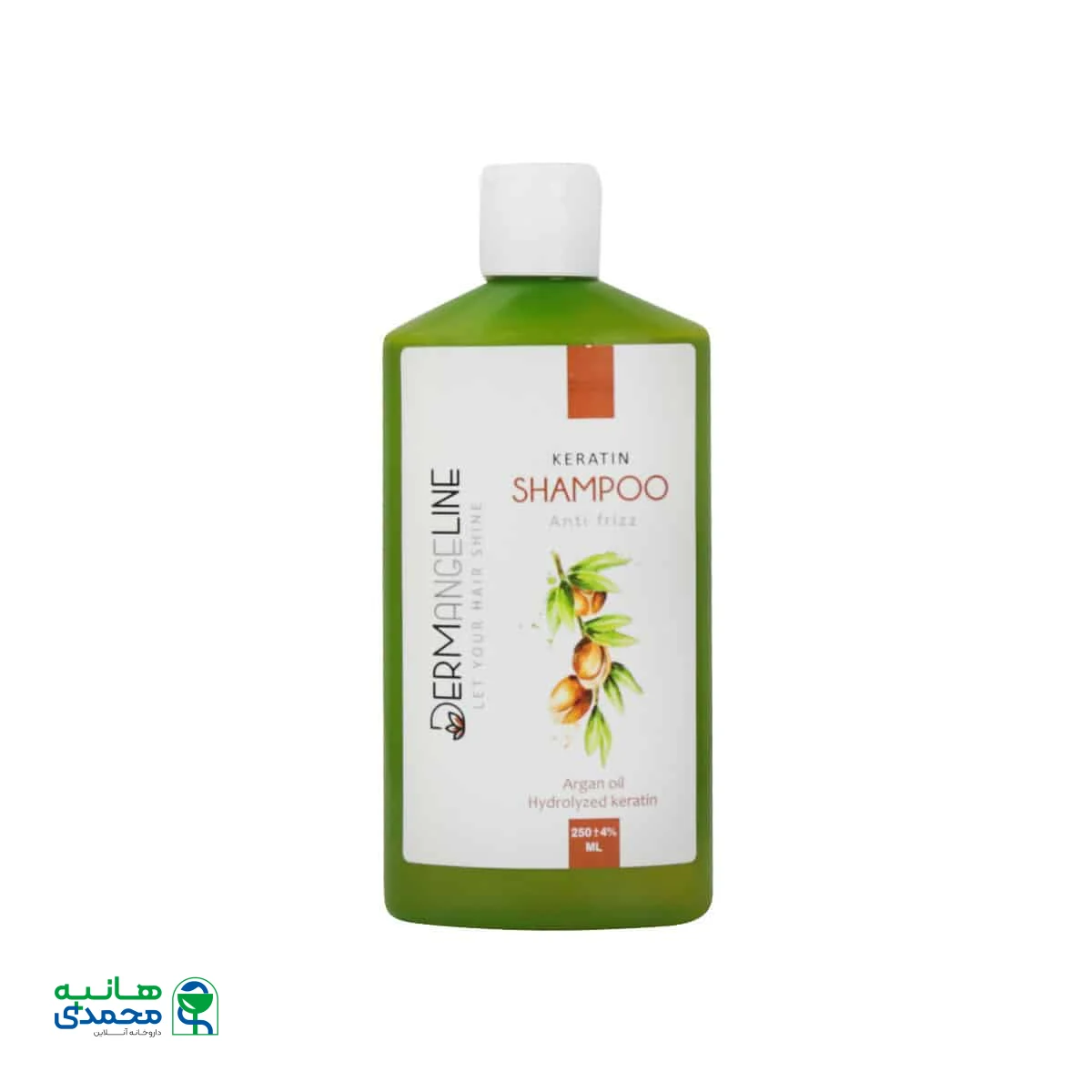 شامپو ضد وز موی کراتین درم انجلین