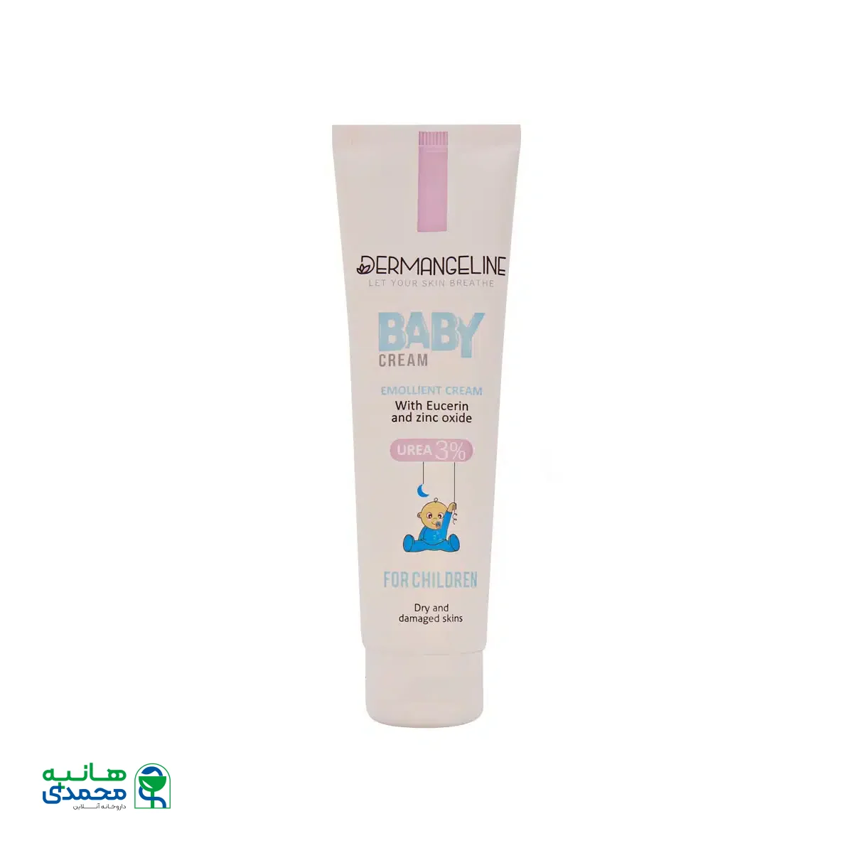 کرم نرم کننده اوسرین و اوره 3 درصد کودکان درم انجلین 100 میلی لیتر