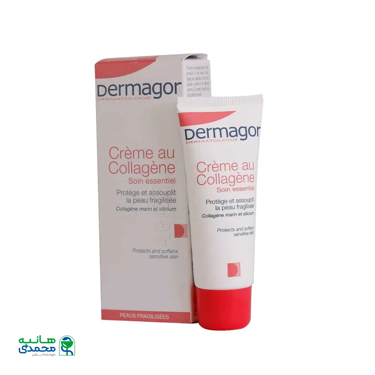 کرم ترمیم کننده درماگور محافظ پوست های حساس و آسیب دیده 40 میلی لیتر