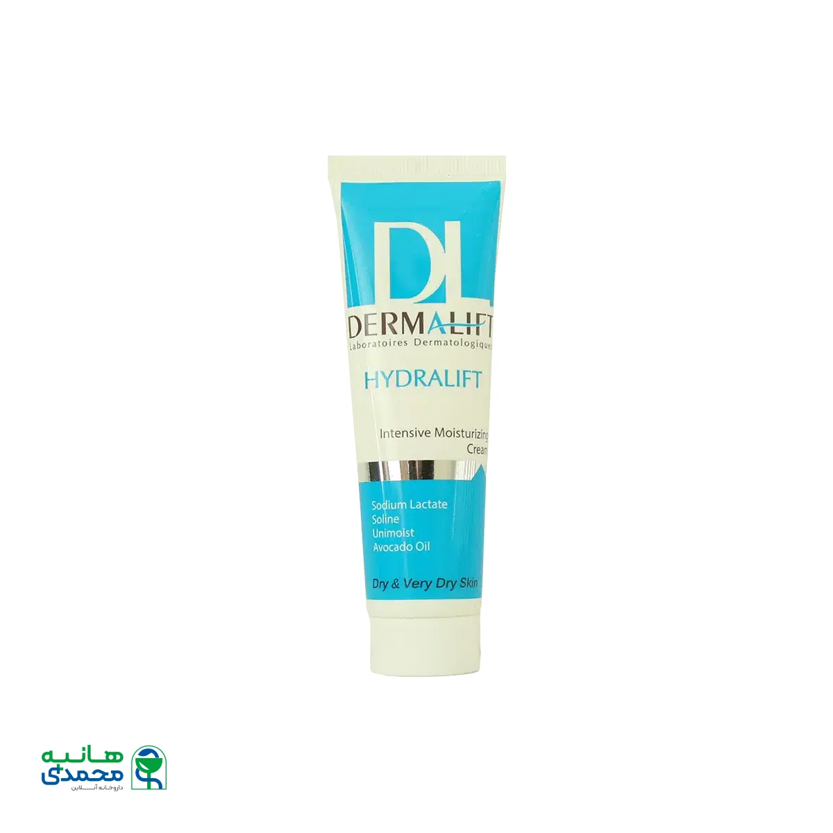 کرم مرطوب کننده قوی هیدرالیفت درمالیفت مناسب پوست های خشک و خیلی خشک ۵۰ میلی لیتر