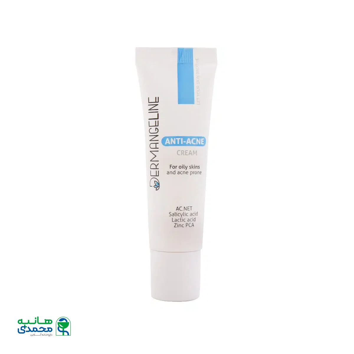 کرم ضد جوش مناسب پوست چرب و آکنه دار درم انجلین 30 میلی لیتر