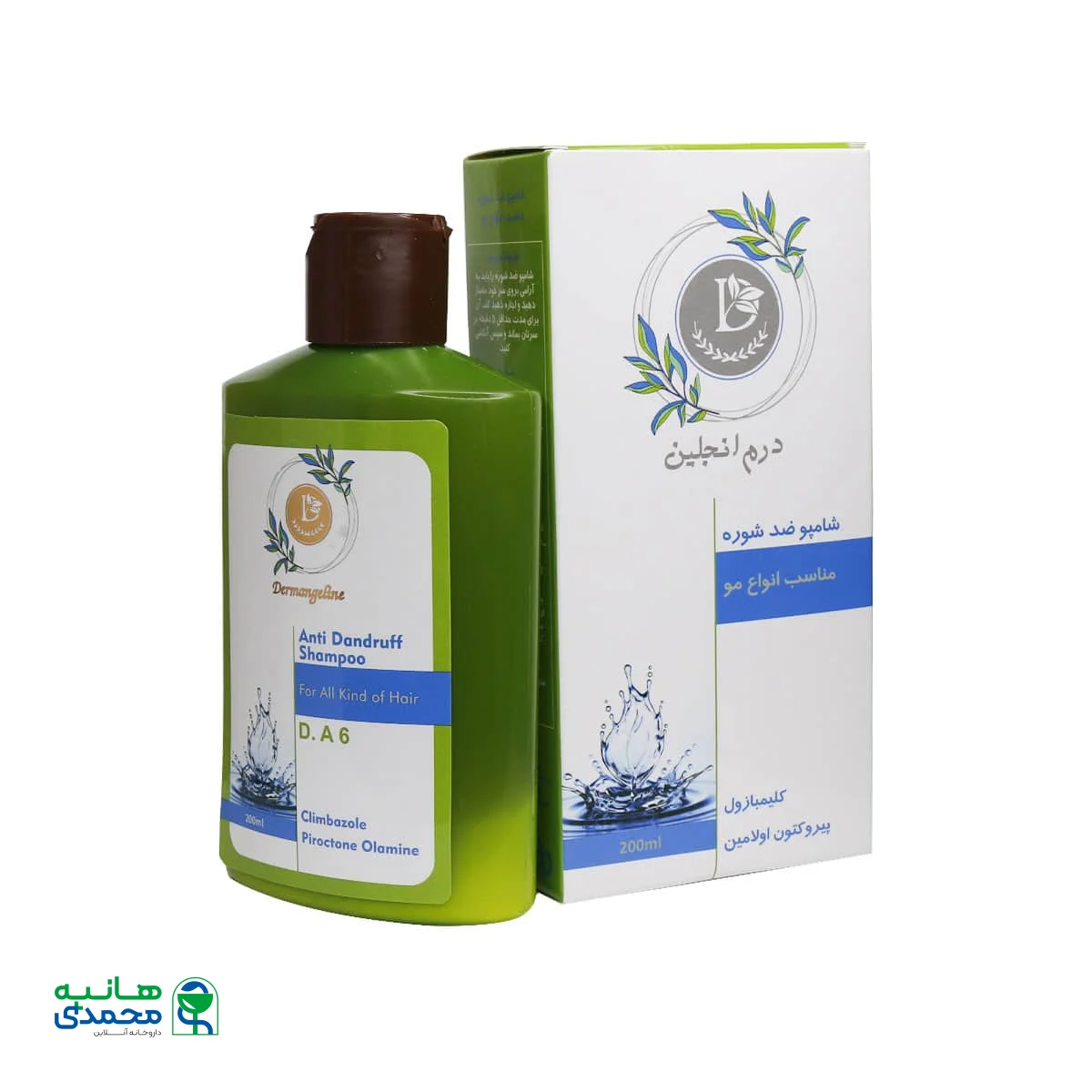 شامپو ضد شوره درم انجلین مناسب انواع مو