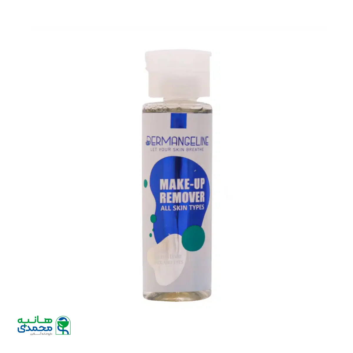 محلول پاک کننده صورت و دور چشم درم انجلین 200 میلی لیتر