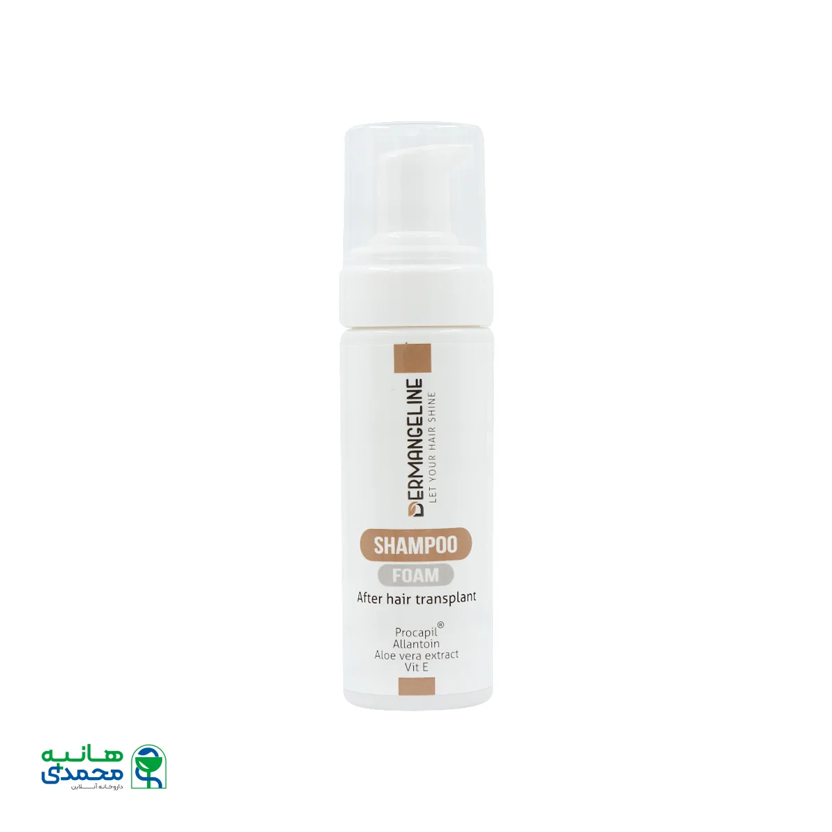 قیمت شامپو فوم موهای کاشته شده درم انجلین