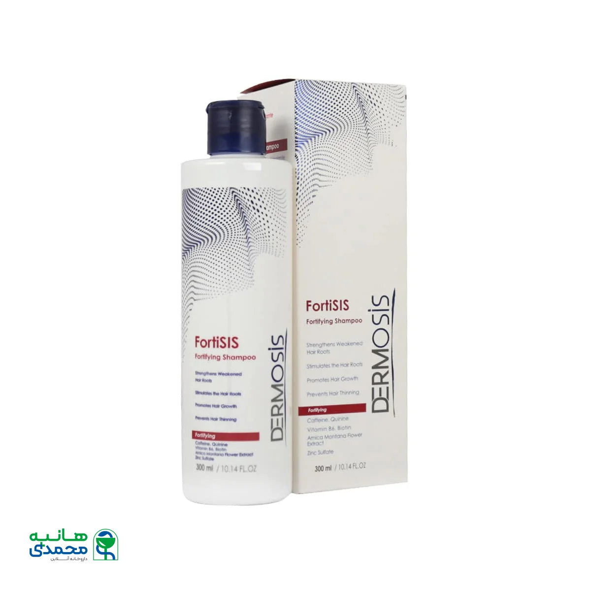 شامپو کنترل ریزش و تقویت کننده موی سر درموسیس