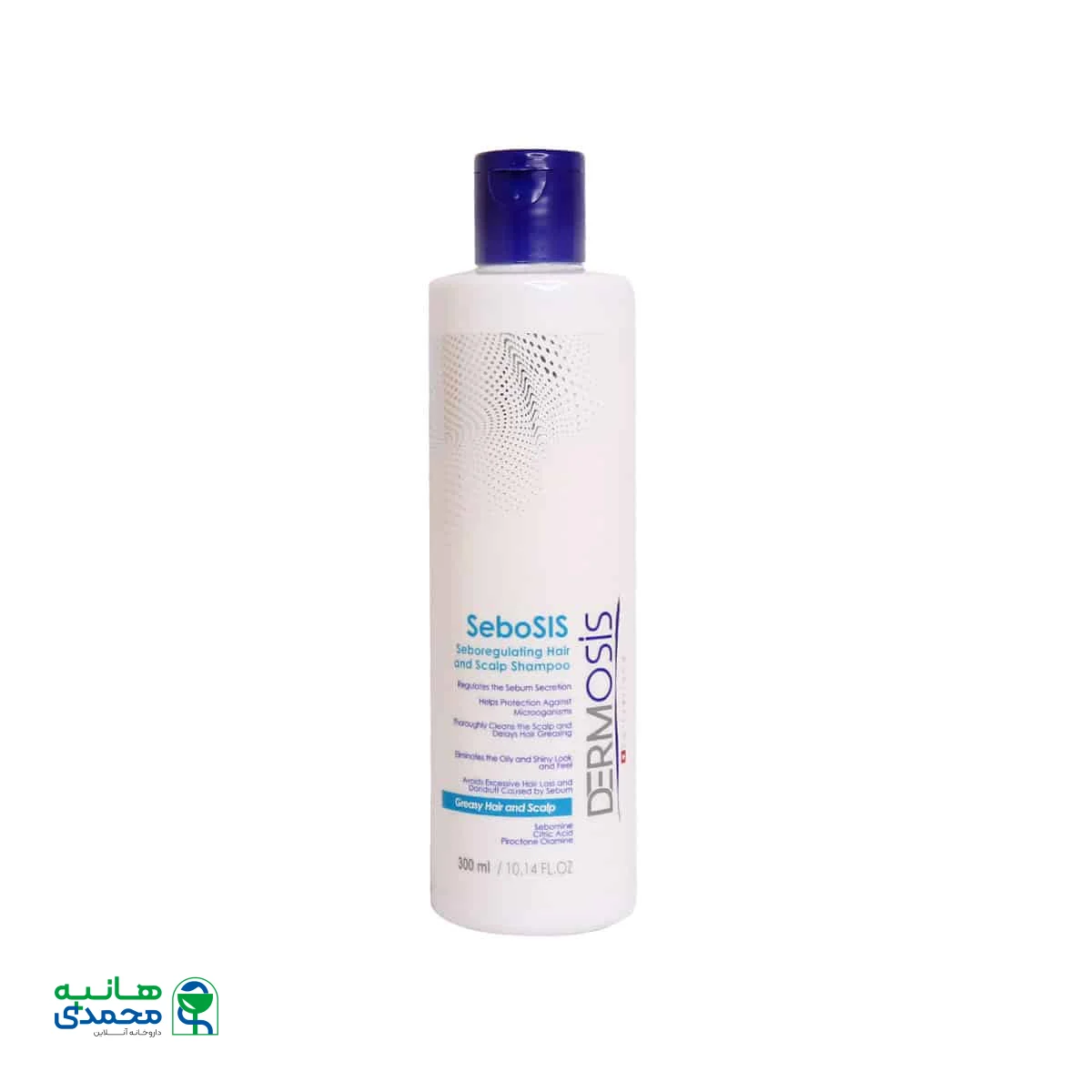 شامپو متعادل کننده چربی مو و پوست کف سر درموسیس