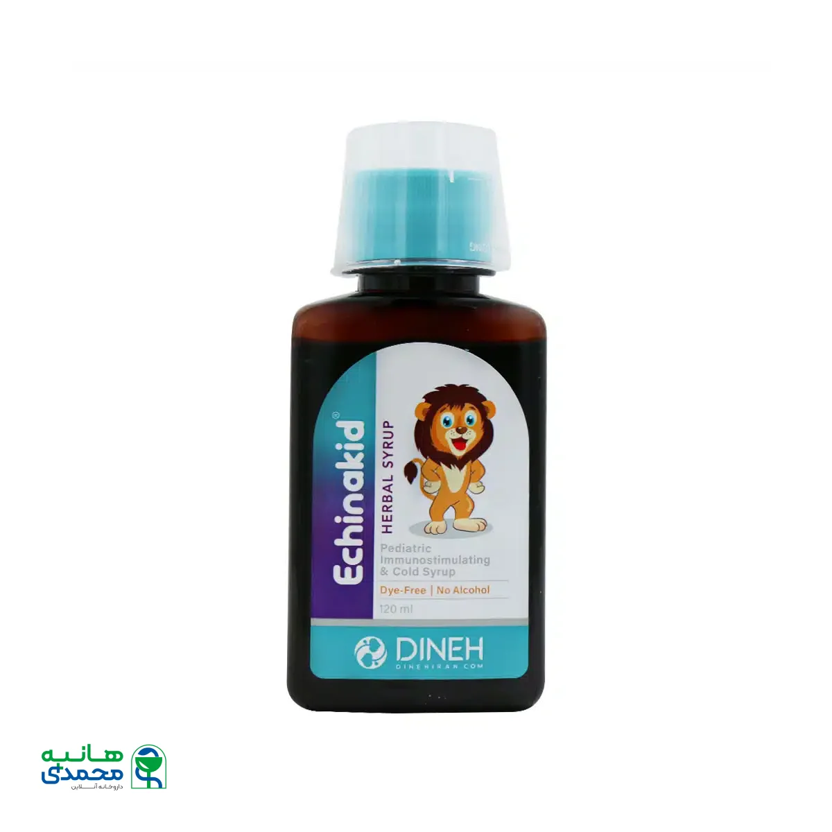 شربت گیاهی اکیناکید دینه 120 میلی لیتر