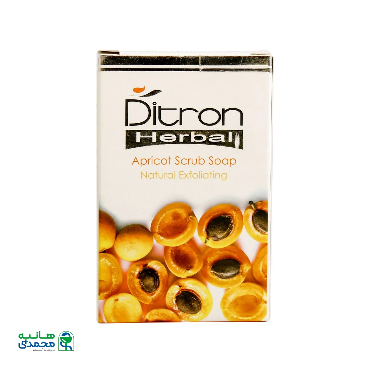 صابون اسکراب زرد آلو دیترون 110 گرم