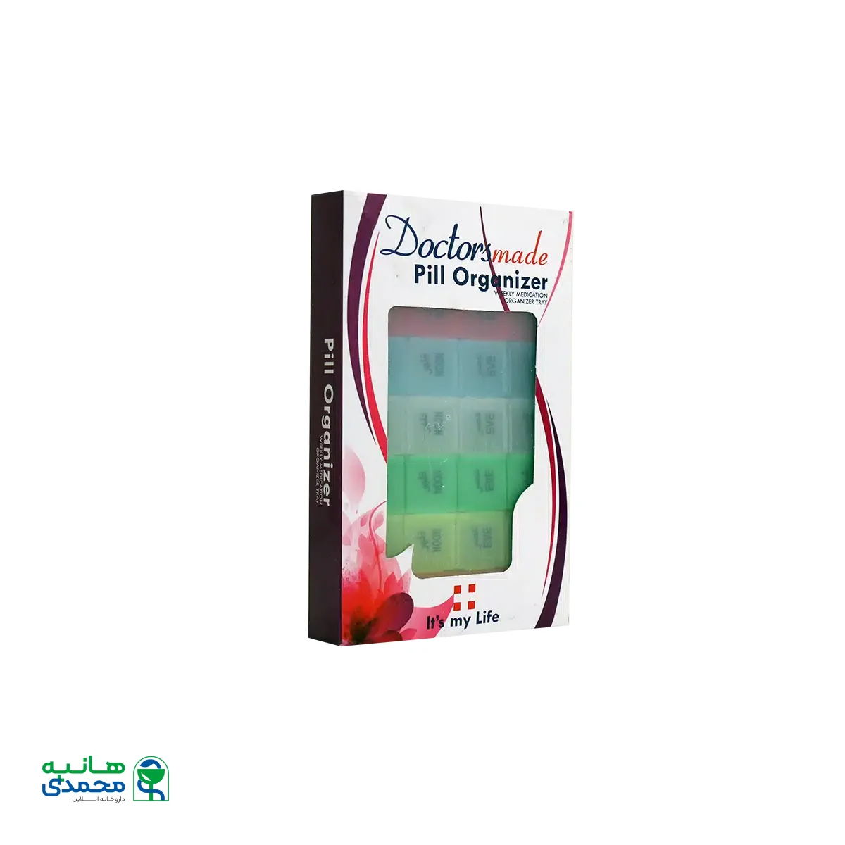 جعبه یادآوری هفتگی و روزانه دارو دکتر مد