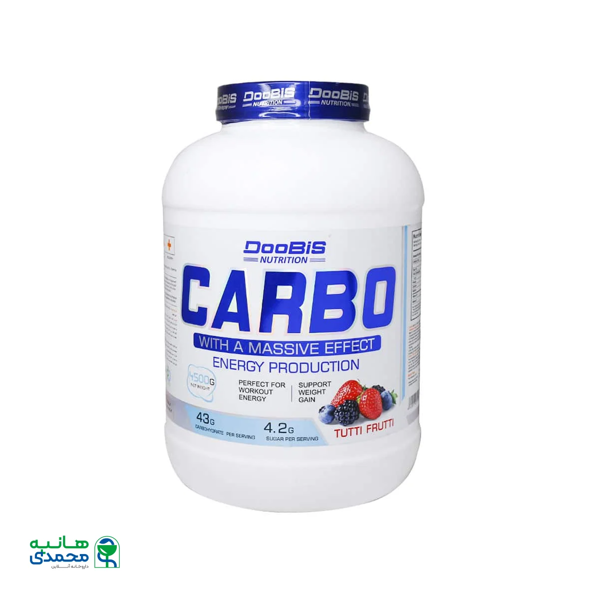 پودر کربو 100 درصد انرژی بوستر دوبیس