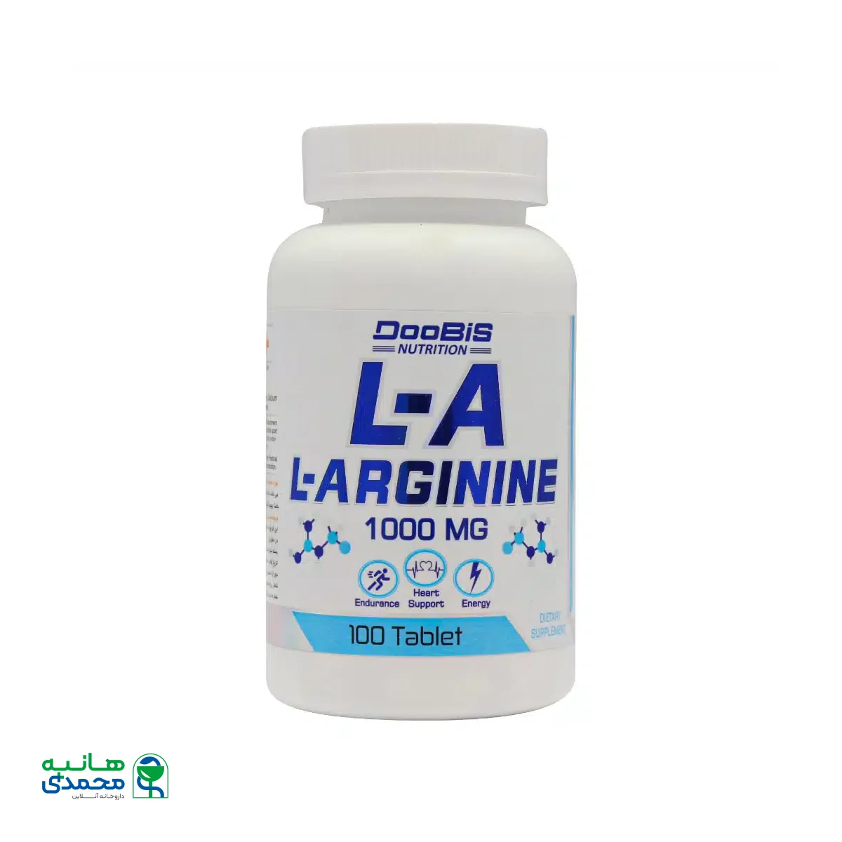کپسول ال آرژنین 1000 میلی گرم دوبیس 100 عدد