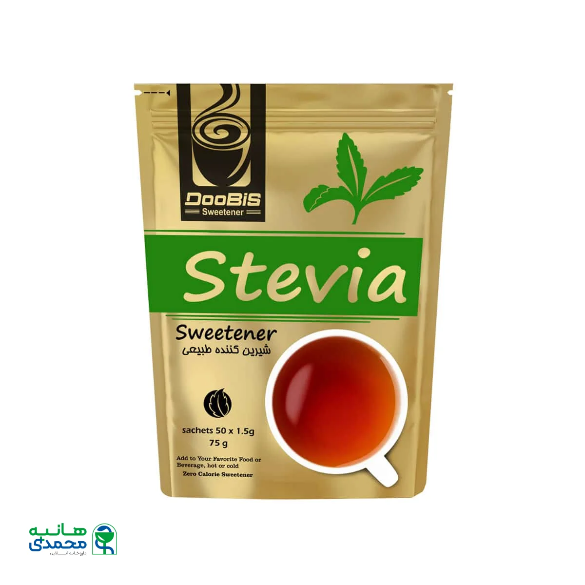 شیرین کننده کم کالری استویا دوبیس