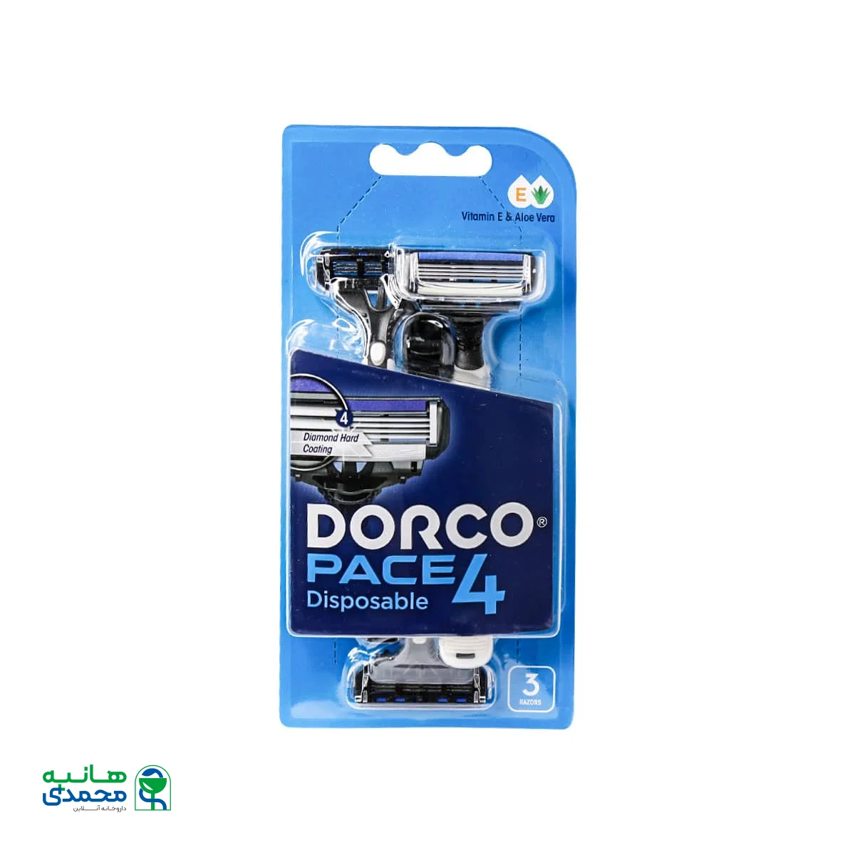 خودتراش مردانه دورکو مدل Pace 4 بسته 3 عددی