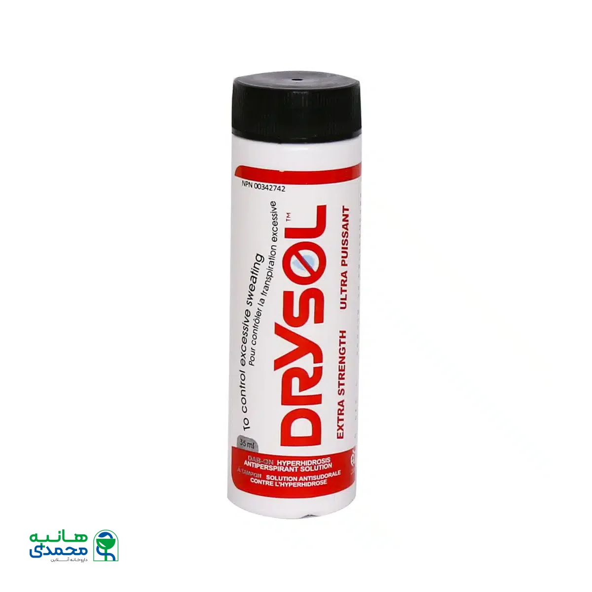 ضد تعریق زیر بغل و کف دست و پا درایسول 35 میلی لیتر