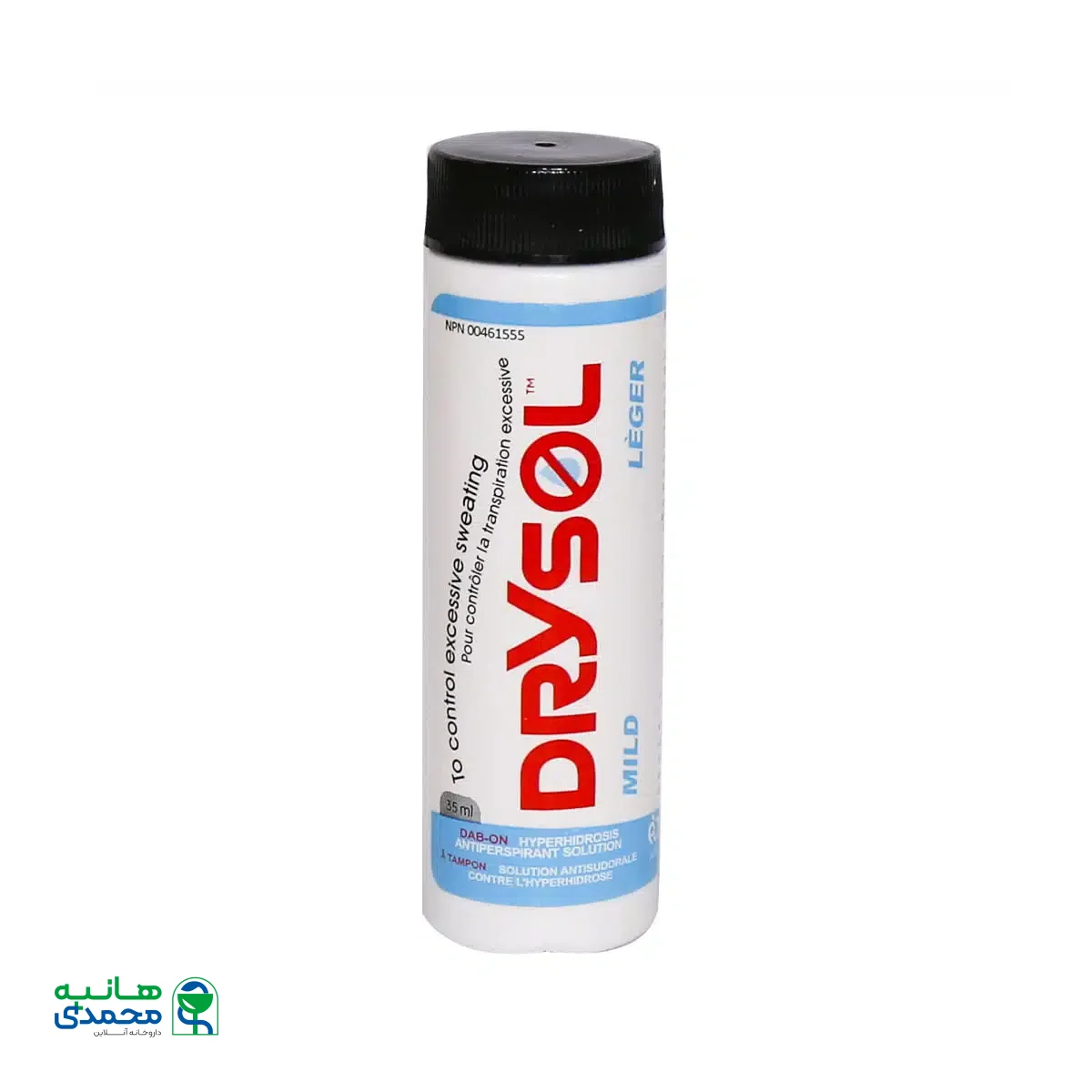 ضد تعریق صورت و گردن درایسول مدل میلد 35 میلی لیتر
