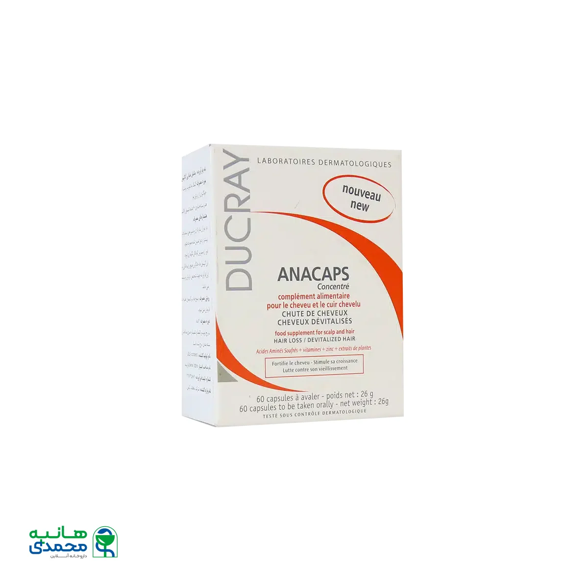 کپسول آناکپس دوکری ۶۰ عددی