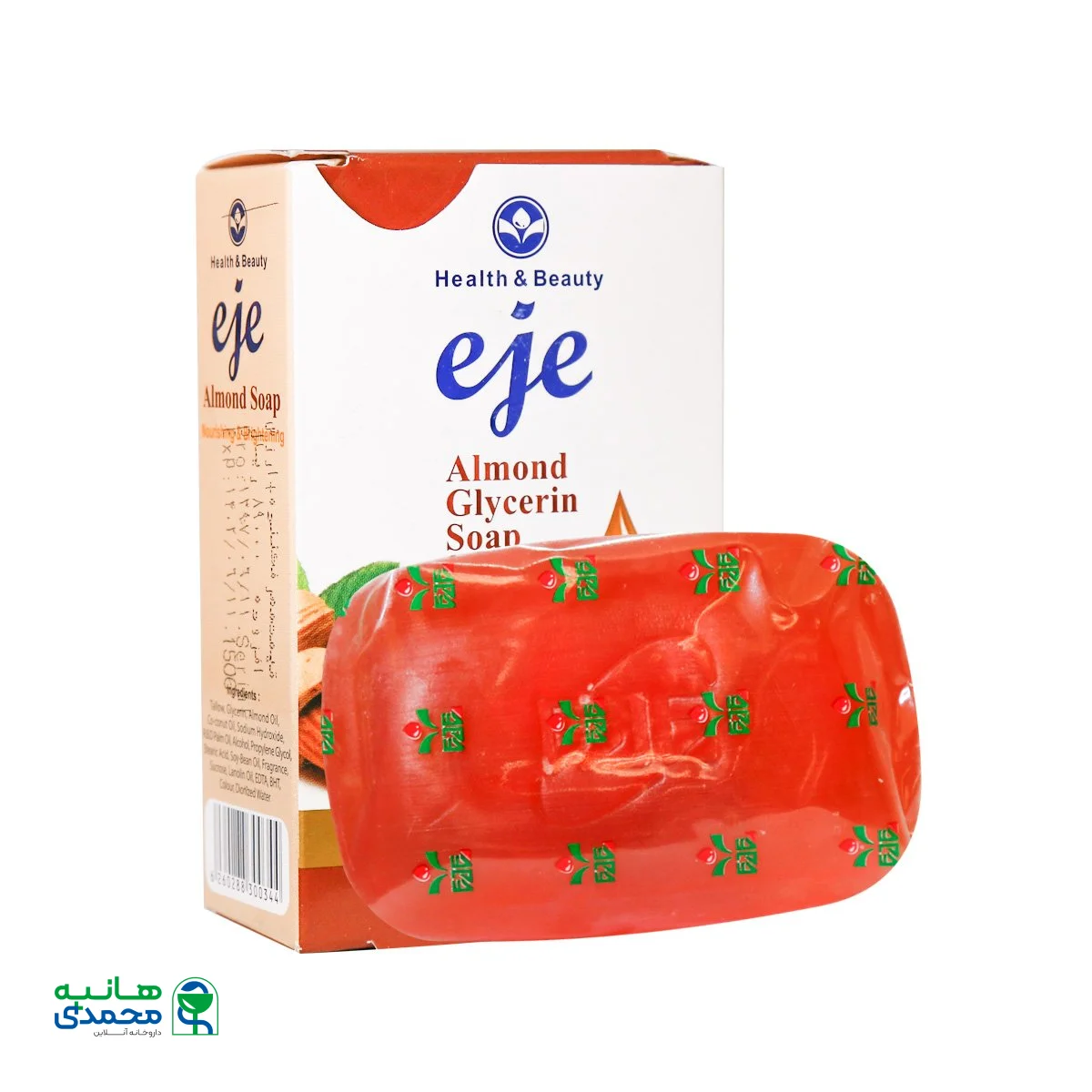 صابون روغن بادام و گلیسیرین اژه