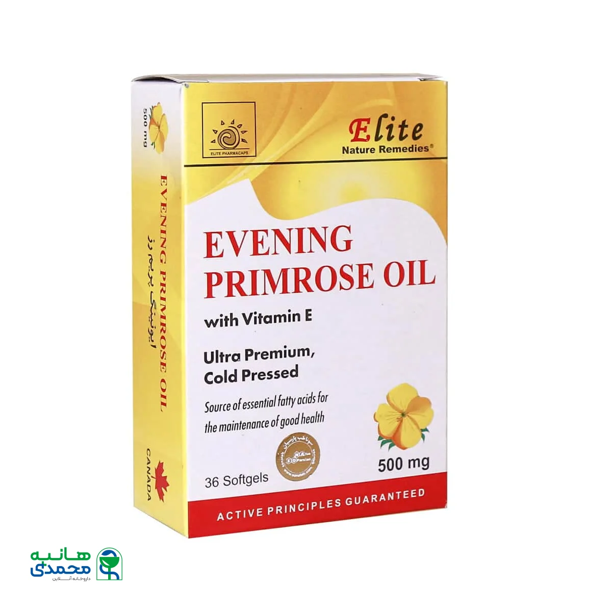 ایونینگ پریم رز 500 میلی گرم الیت 36 عدد