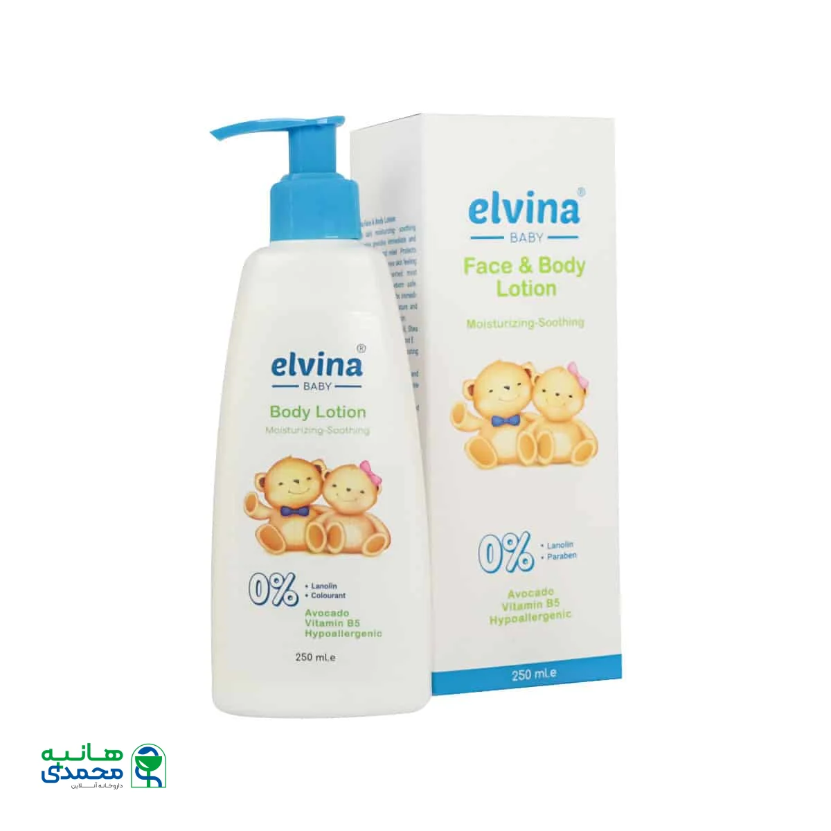 لوسیون بدن کودک الوینا