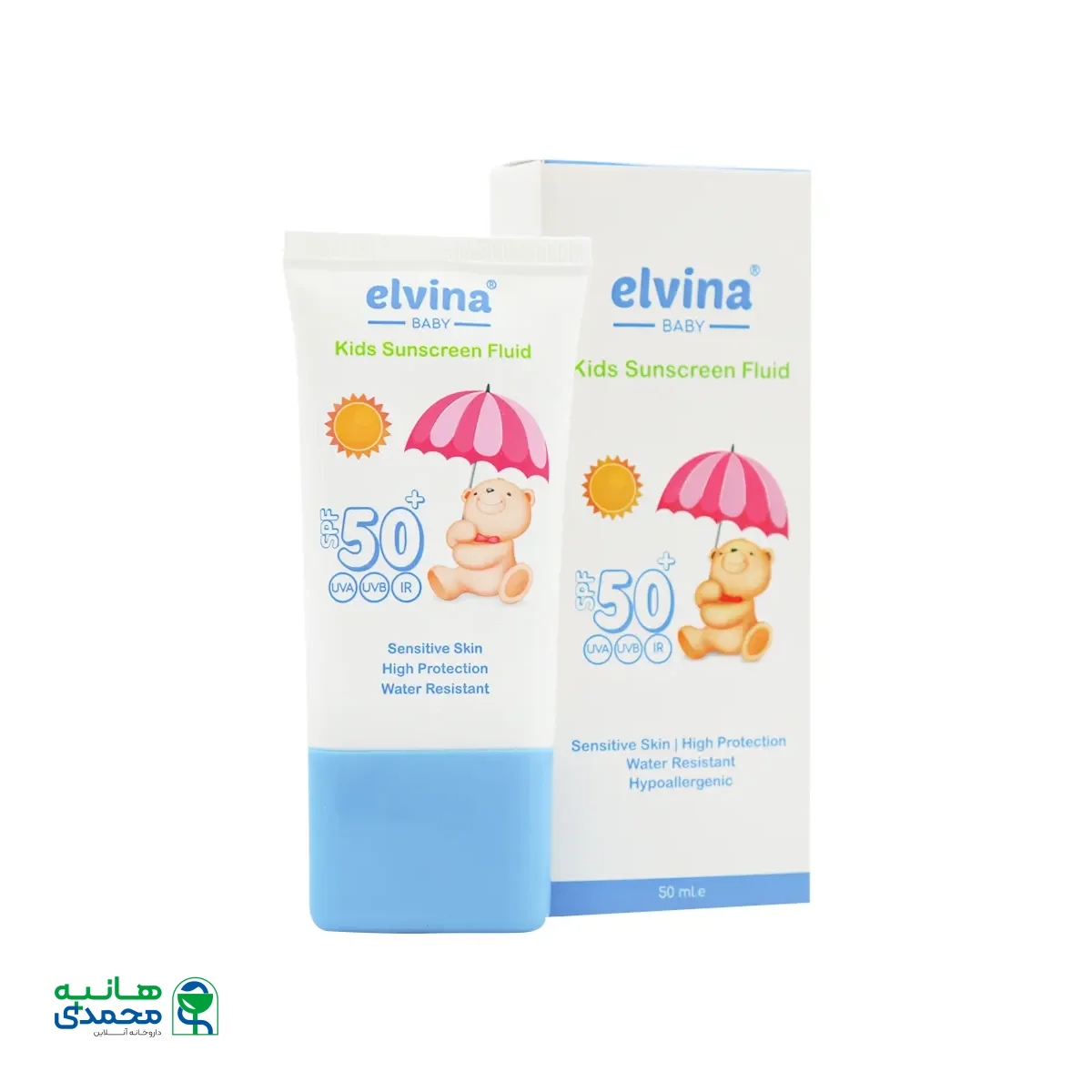 فلوئید ضد آفتاب کودک SPF50 الوینا