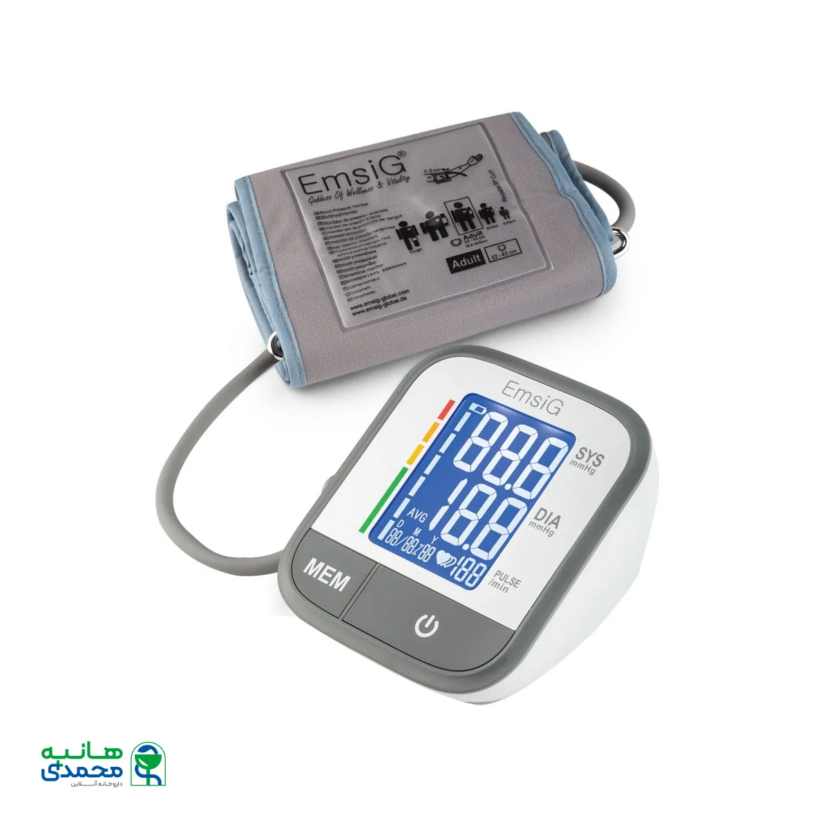 فشارسنج بازویی دیجیتالی امسیگ مدل BO77 Plus