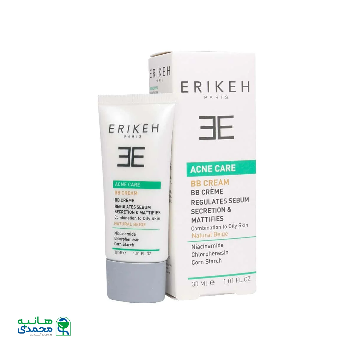 بی بی کرم ضد آکنه اریکه مناسب پوست مختلط تا چرب