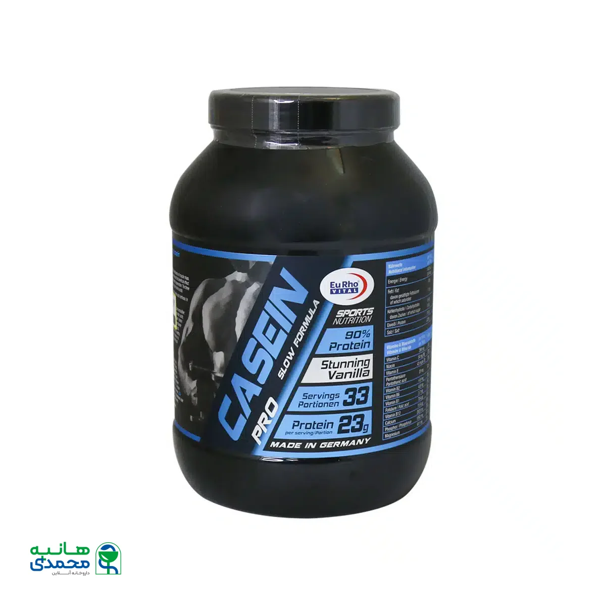 پودر کازئین پرو یوروویتال 1000 گرم