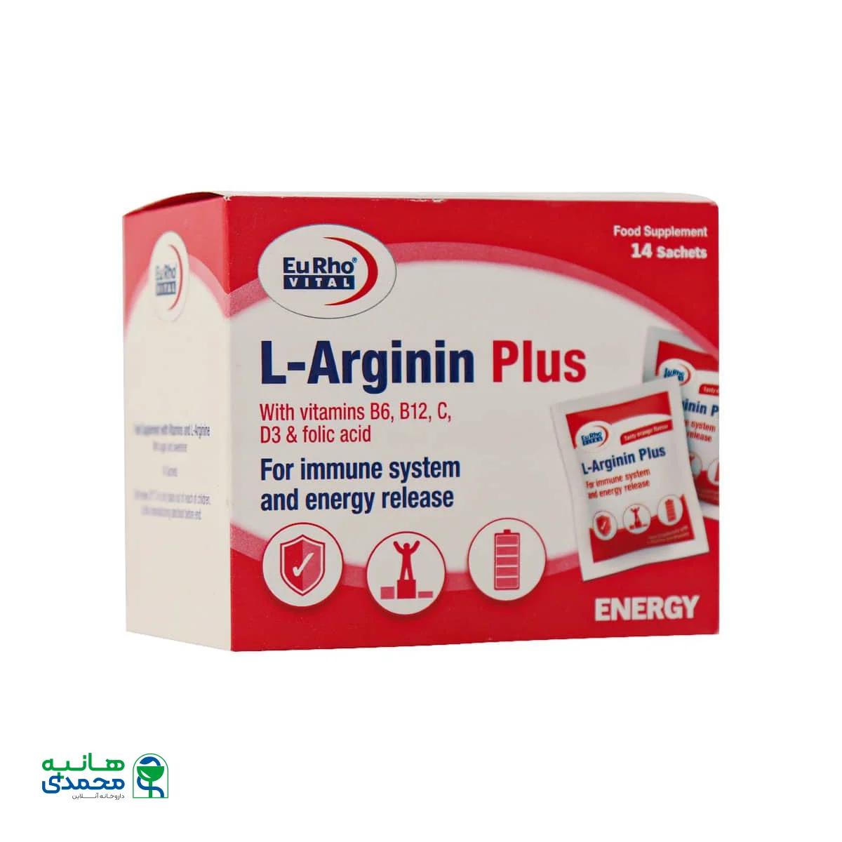 ساشه ال آرژنین پلاس یوروویتال