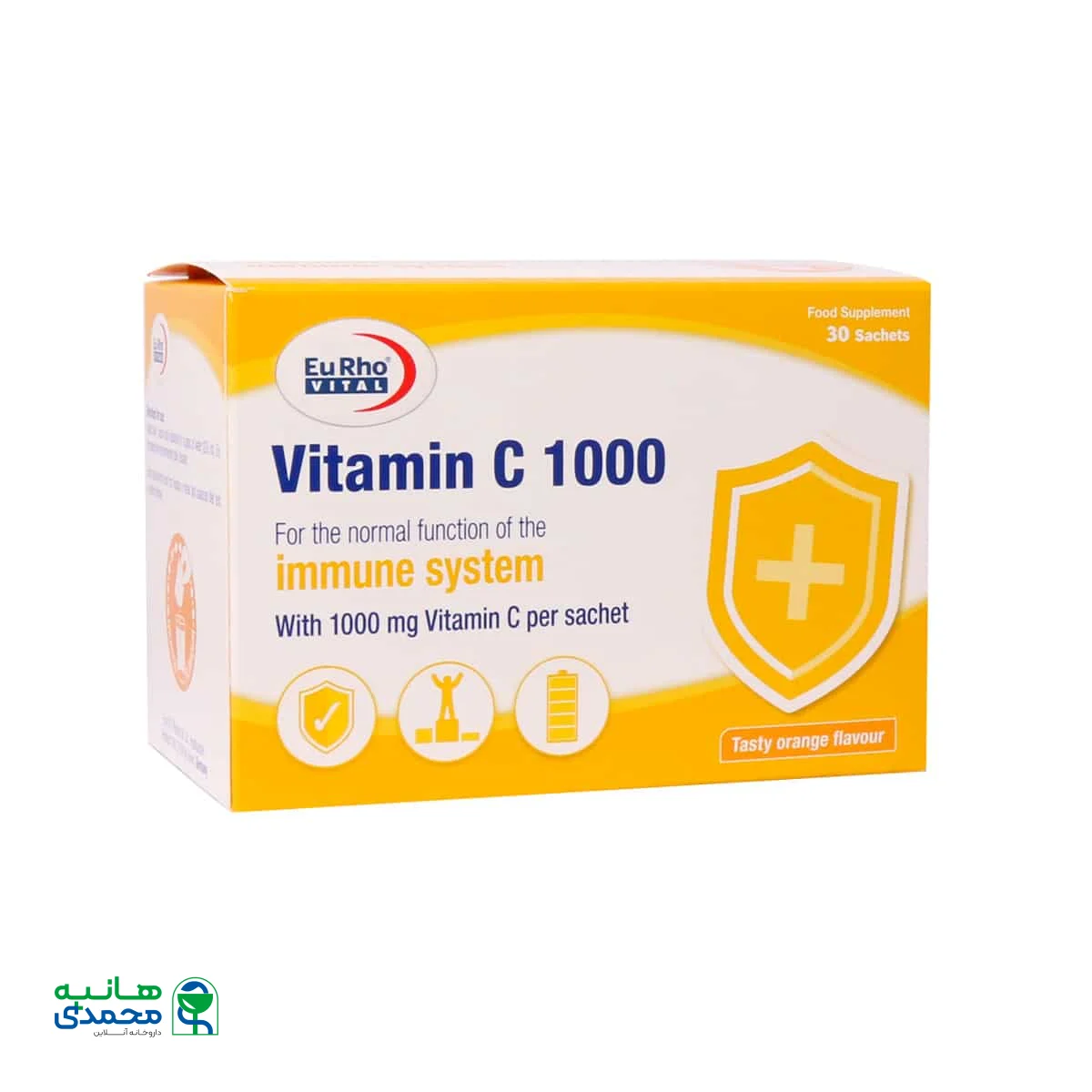 ساشه ویتامین سی 1000 میلی گرم یوروویتال