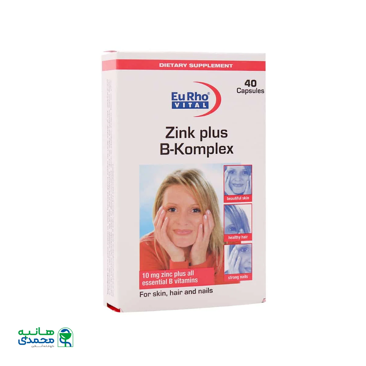 کپسول زینک پلاس ب کمپلکس یوروویتال