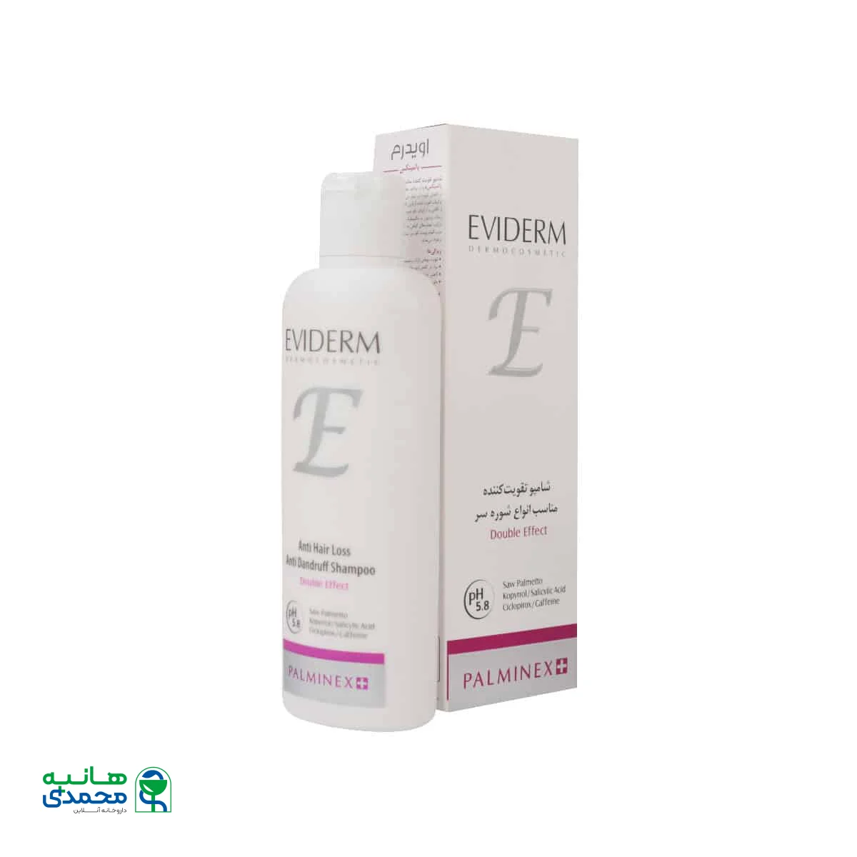 شامپو تقویت کننده و ضد شوره پالمینکس پلاس اویدرم