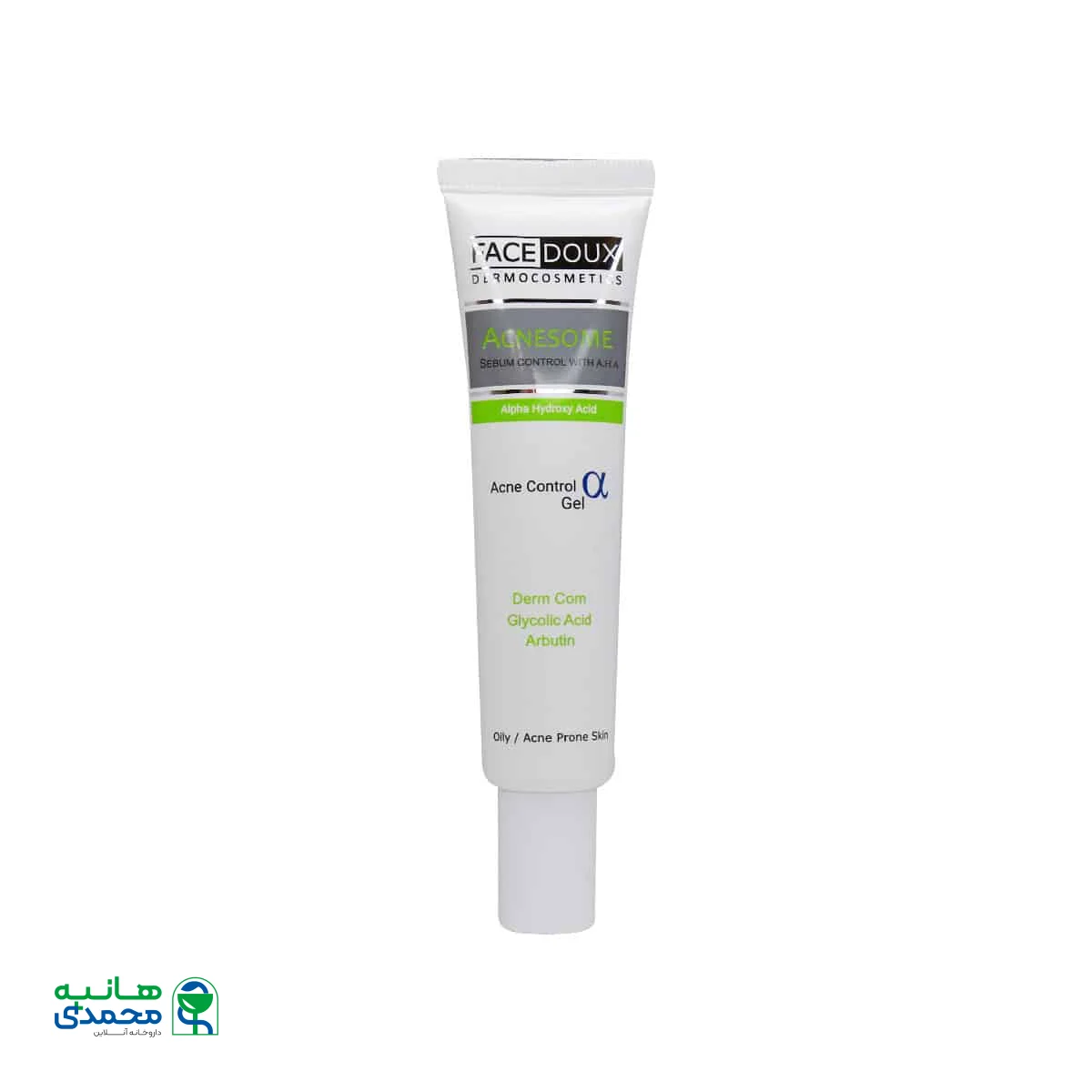 ژل کنترل کننده چربی حاوی AHA آکنه زوم فیس دوکس