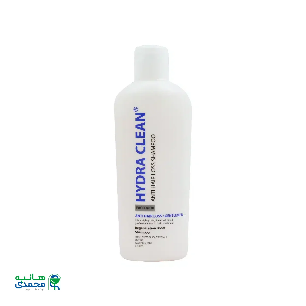 شامپو ضد ریزش آقایان هیدراکلین فیس دوکس 220 میلی لیتر