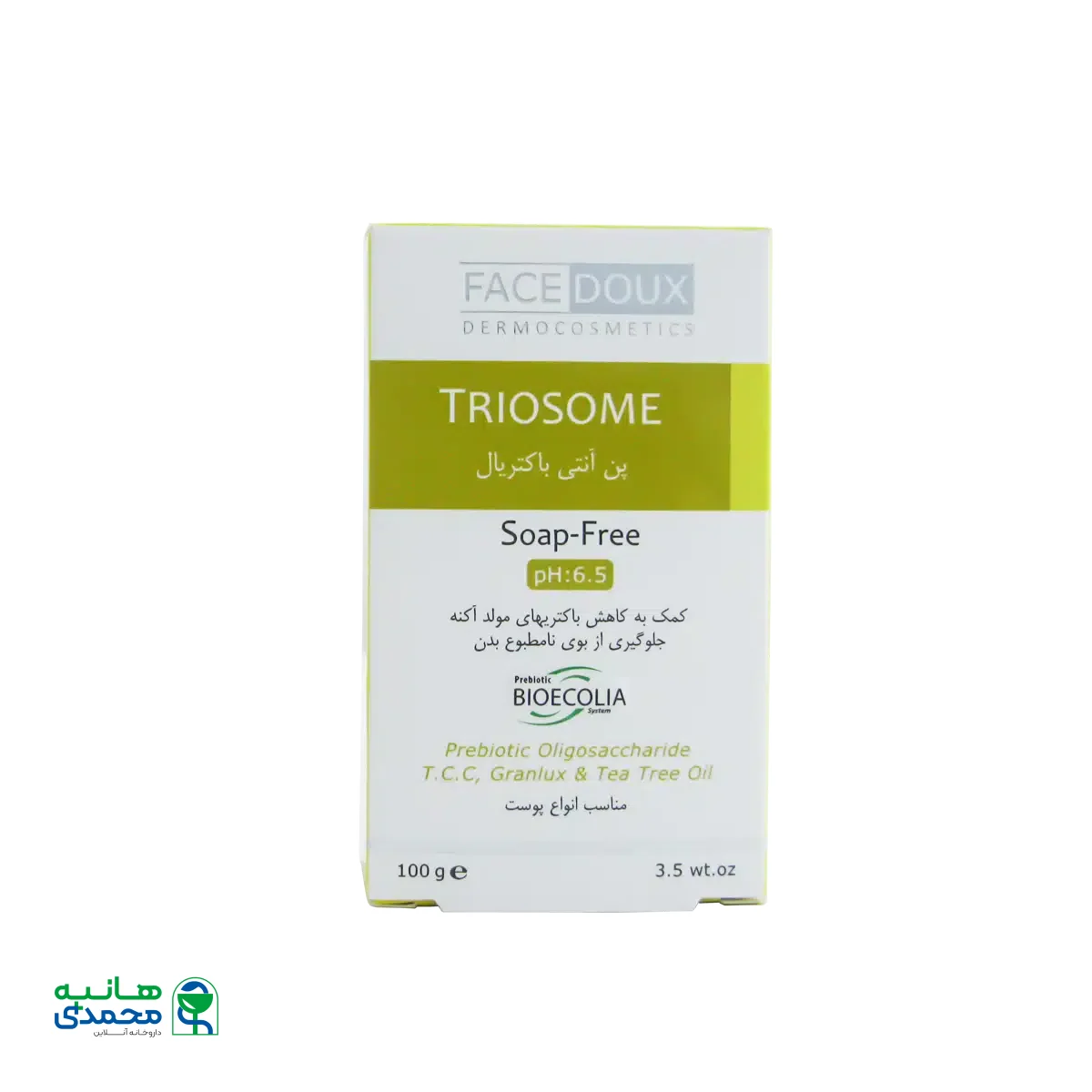 پن آنتی باکتریال تریوزوم فیس دوکس ۱۰۰ گرم
