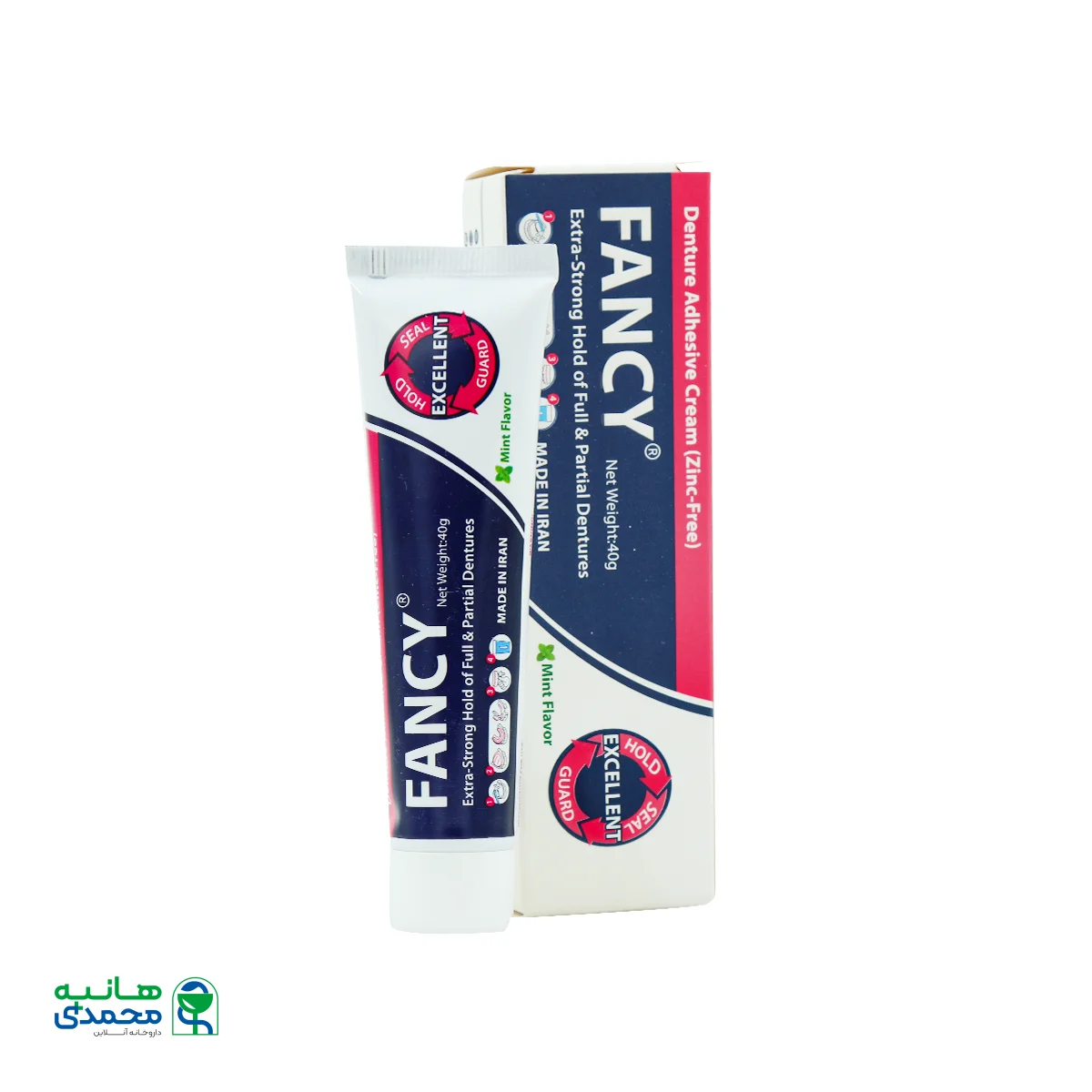 چسب دندان مصنوعی فنسی