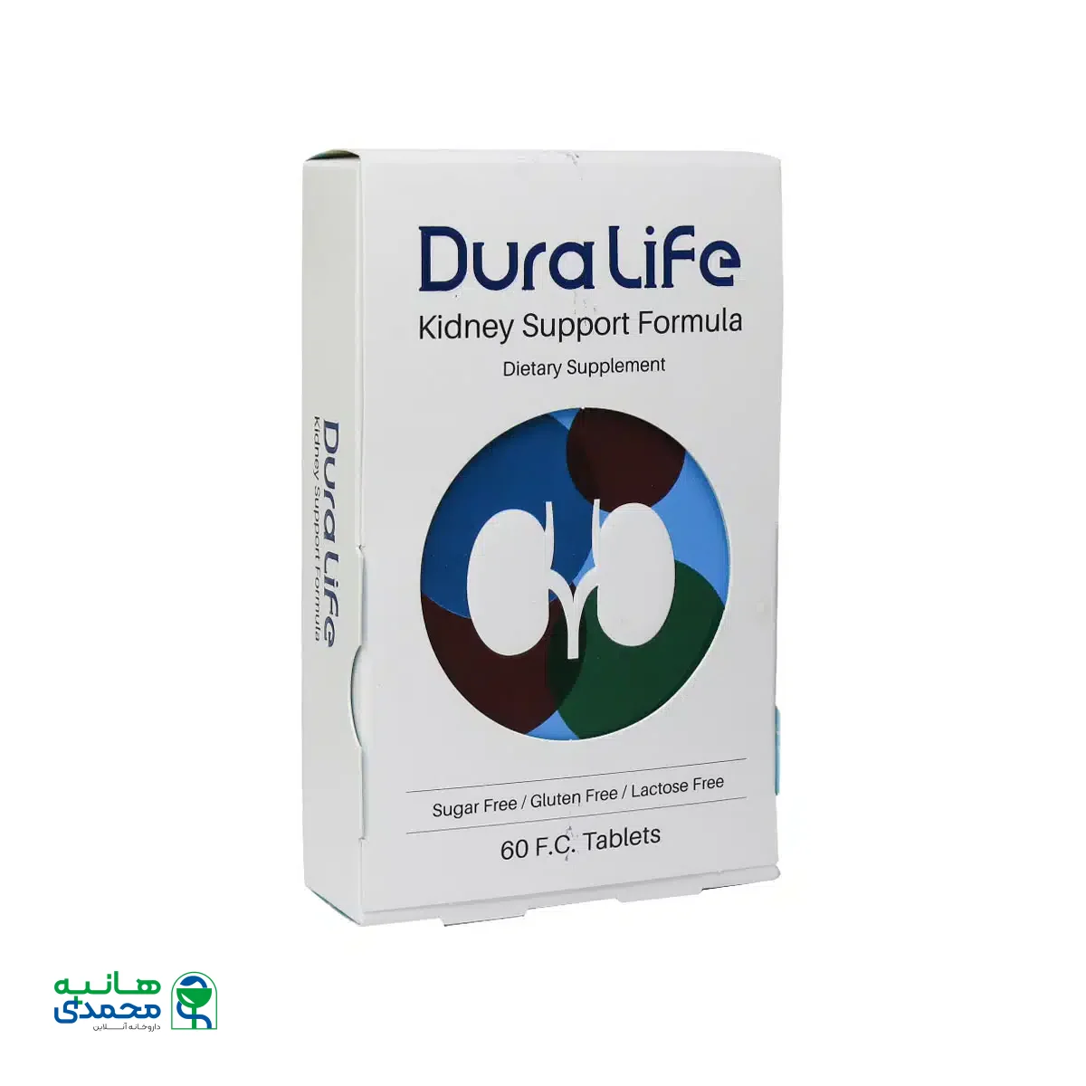 قرص مولتی ویتامین دورالایف کیدنی فاران شیمی مناسب بیماران کلیوی 60 عدد