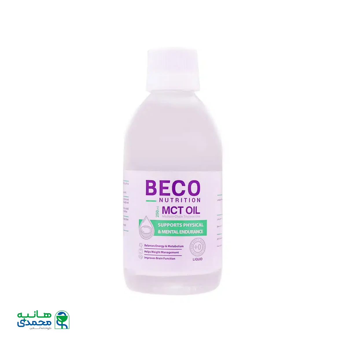 روغن ام سی تی بکو نوتریشن فاران شیمی 250 میلی لیتر