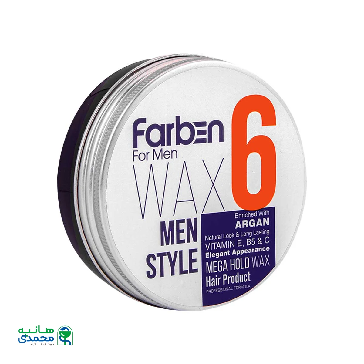 واکس مو فوق قوی مردانه شماره 6 فاربن