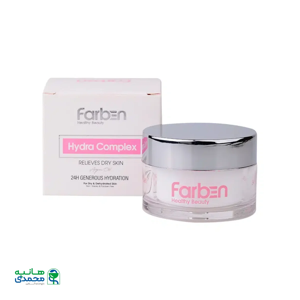 کرم آبرسان پوست خشک فاربن 50 میلی لیتر