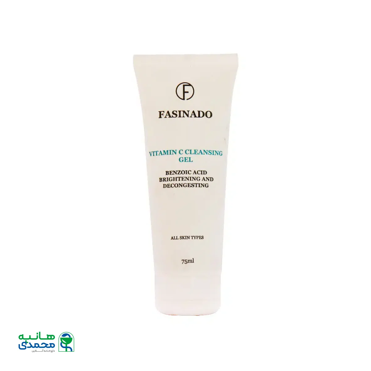 ژل شستشو صورت ویتامین C فسینادو مناسب انواع پوست 75 میلی لیتر
