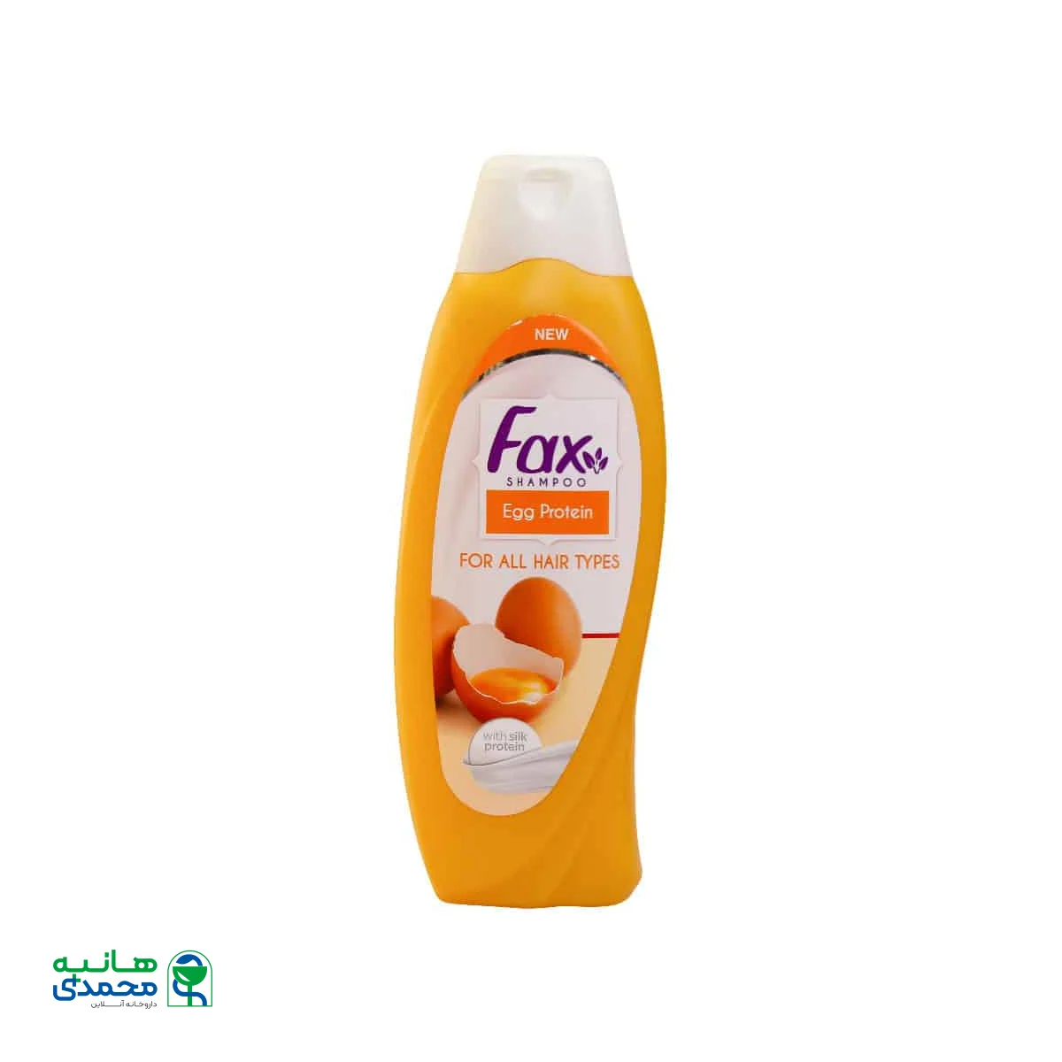 شامپو فاکس حاوی پروتئین تخم مرغ مناسب انواع مو