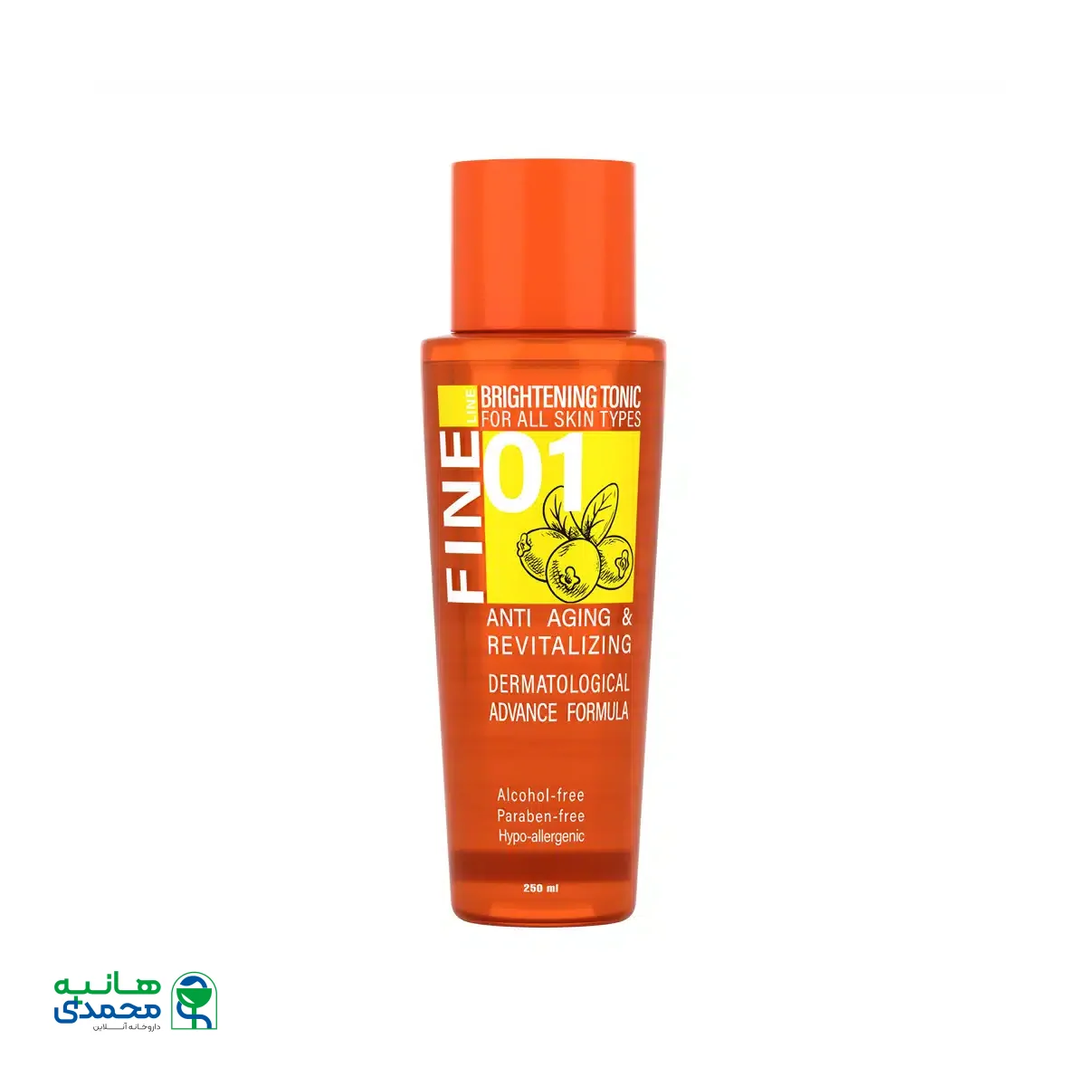 تونر روشن کننده فاین لاین مناسب انواع پوست 250 میلی لیتر