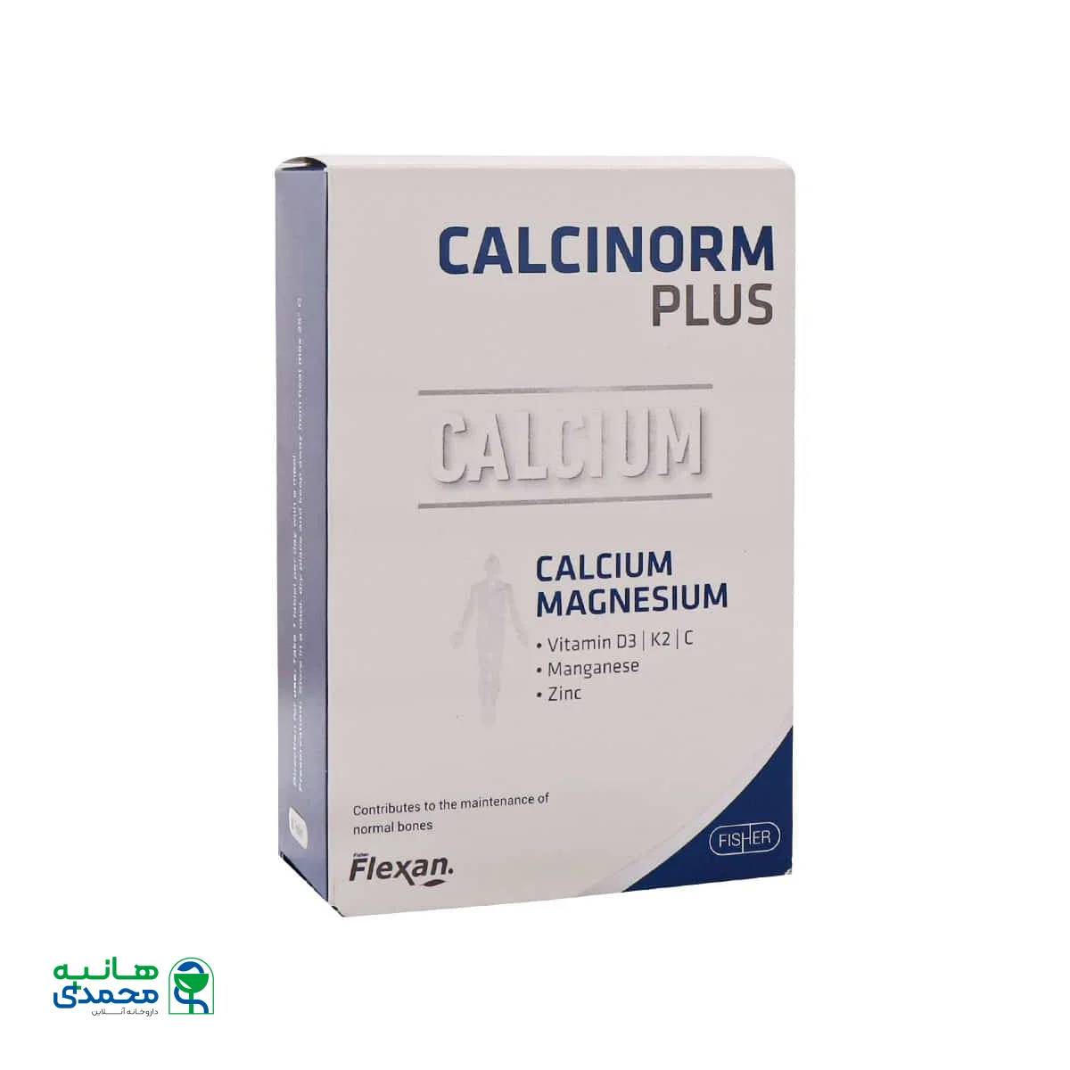 قرص کلسی نورم پلاس فیشر فلکسان