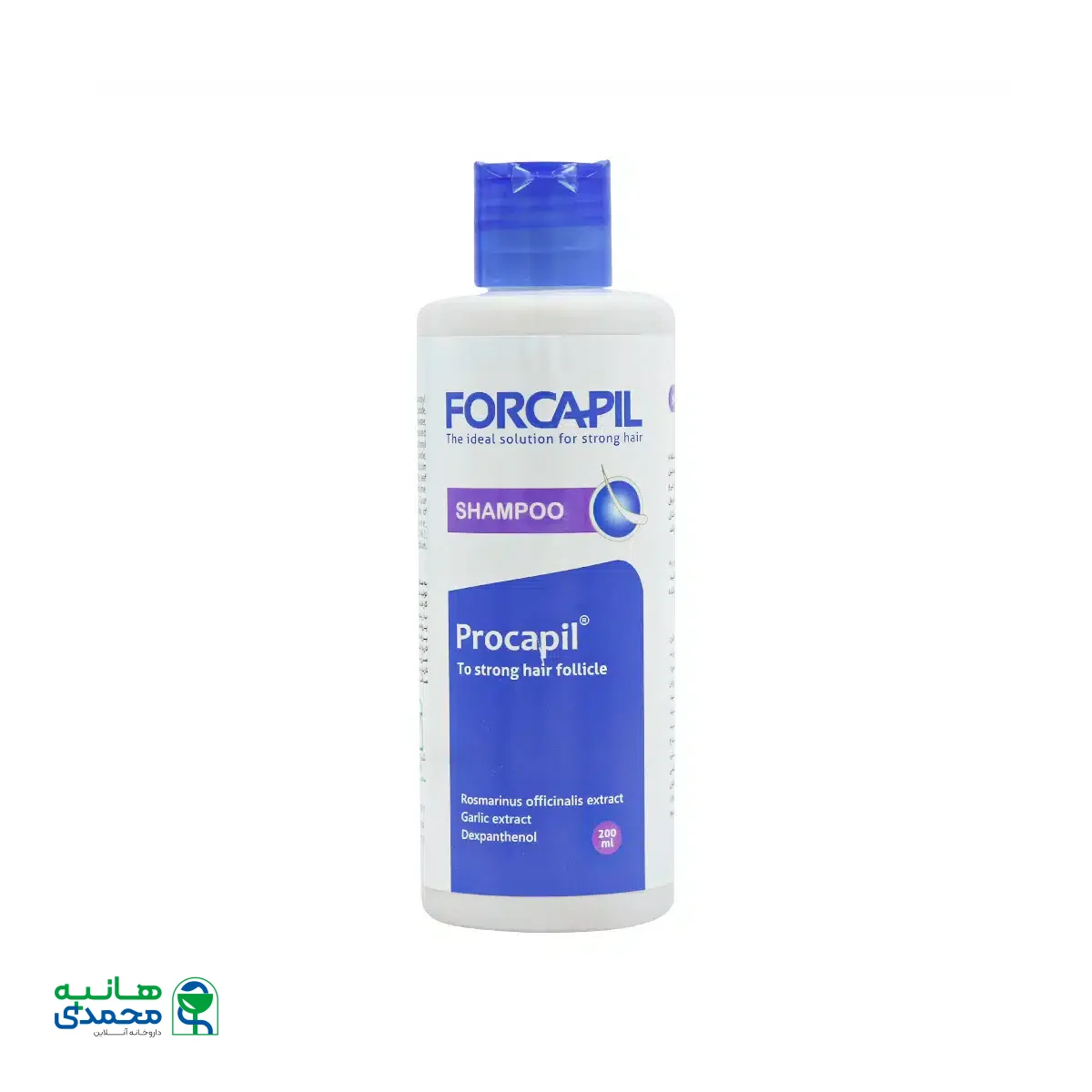 شامپو تقویت کننده مو فورکاپیل 200 میلی لیتر