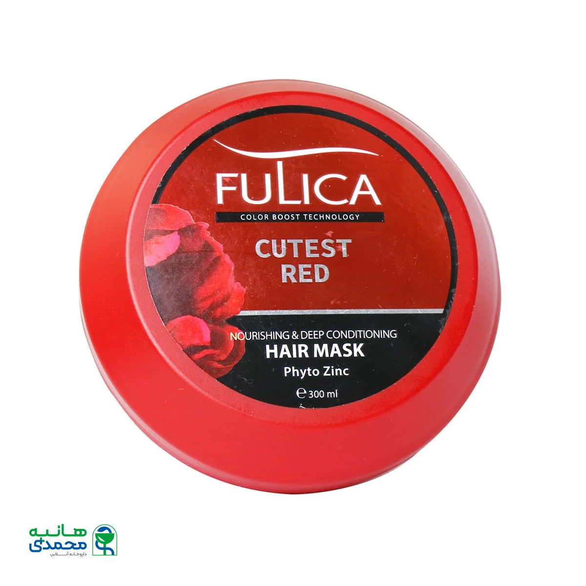 ماسک تقویت کننده و نرم کننده عمیق موهای قرمز فولیکا