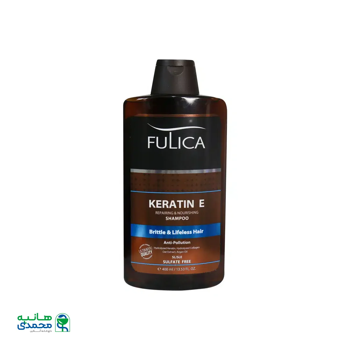 شامپو تقویت کننده و ترمیم کننده فولیکا 400 میلی لیتر